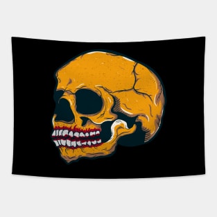 Death skull head Tapestry