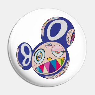 Murakami art Pin