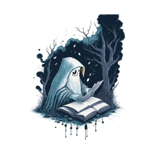 Ghost reading letters T-Shirt