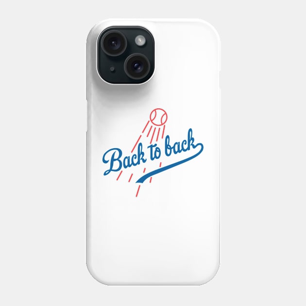 back to back champion 2021 Phone Case by rsclvisual