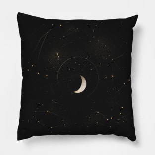 Geometric Illustration of Space Pillow