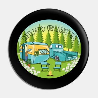 Happy Camper - Camping Pin