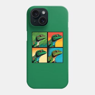 Giant Day Gecko Pop Art - Cool Lizard Phone Case