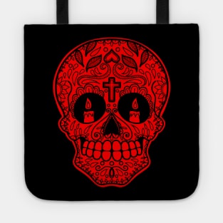 HomeSchoolTattoo sugarskull Tote