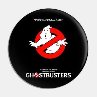 Ghost Buster No Background perfect for any shirt color Pin