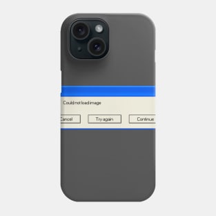 Windows xp error Phone Case