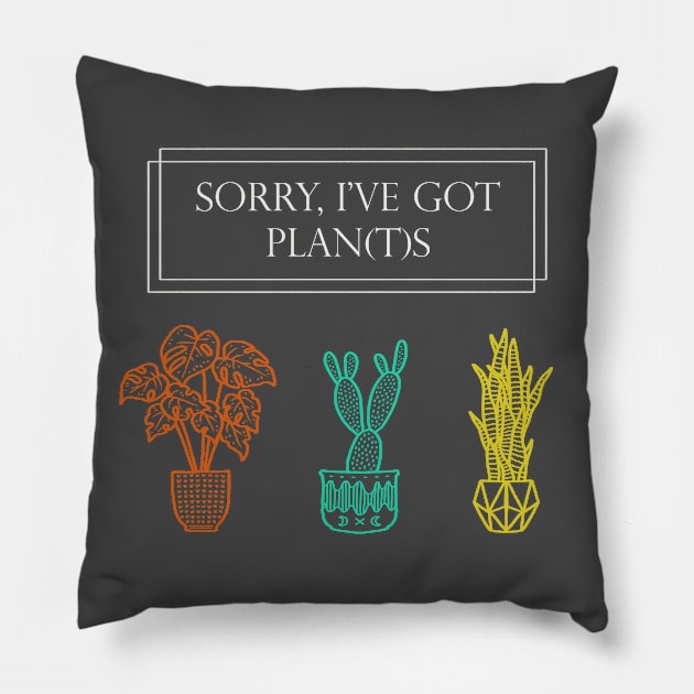 PLAN(T)S Pillow by Bioshart