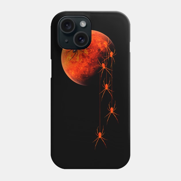 Spiders from Mars Phone Case by Artizan