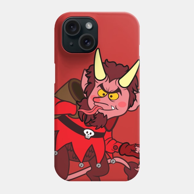 I'm Krampus dam it Phone Case by richhwalsh