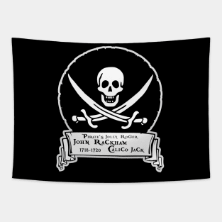 John Rackham - Calico Jack Jolly Roger Tapestry