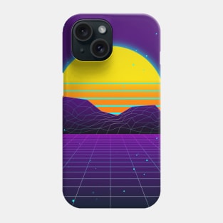 80s Synthwave Aesthetics Phone Case