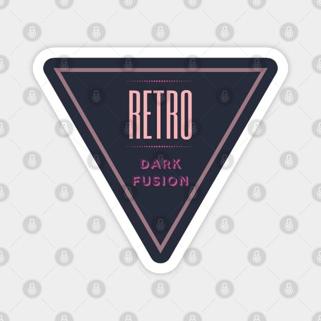 Retro Dark Fusion Magnet by LegitHooligan