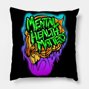 Mental Health Matters Pillow