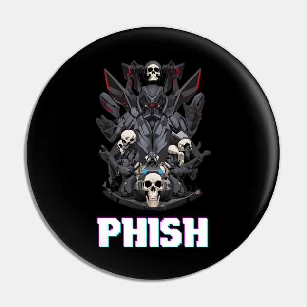 Phish Pin by Maheswara.Momocats