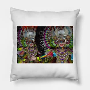 Masskara Festival Bacolod City Philippines Pillow