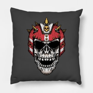 Fantasy Football Skeleton Blue1 Pillow