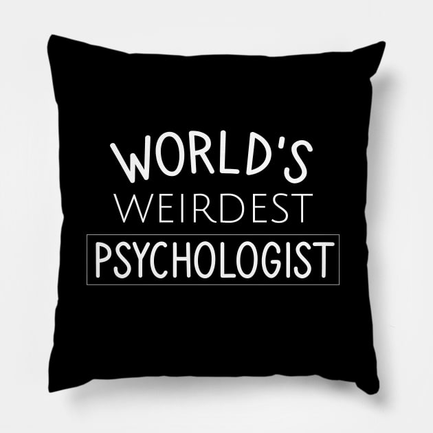 World's weirdest psychologist Pillow by cypryanus