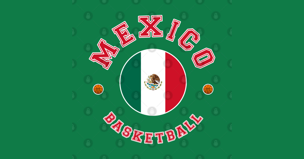 Mexico Basketball Mexico Basketball Sticker TeePublic