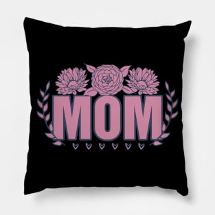 Floral Mom Mammy Mama Gift for Mother Mask Mother Day with Love Pillow