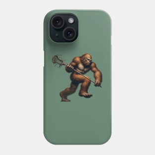 Sasquatch Lacrosse | Bigfoot Sports, Gifts for Lacrosse Players Phone Case