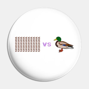 100 Duck Sized Horses vs One Horse Sized Duck Pin