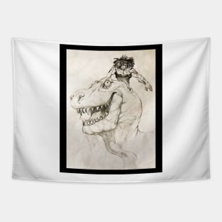 T Rex Tapestry