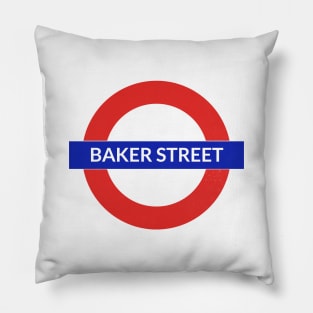 Baker Street  -- Faded Style Aesthetic Pillow