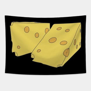 Cheese Wedge - Triangle Dairy Product - Cheesemaker Tapestry