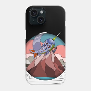 Space Narwhal Phone Case