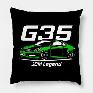 Racing Green G35 Coupe Pillow