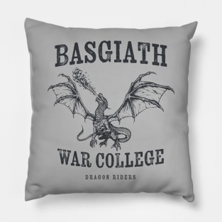 Fourth Wing Romantasy Fantasy - YA Dark Academia books Pillow