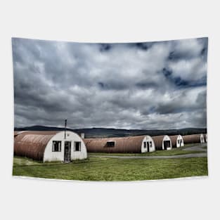 World war II POW camp Cultybraggan Camp near Crieff, west perthshire, Scotland Tapestry