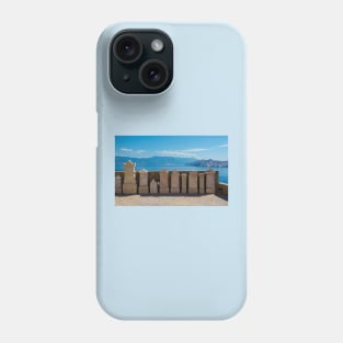 Graves Overlooking Baska Bay Phone Case