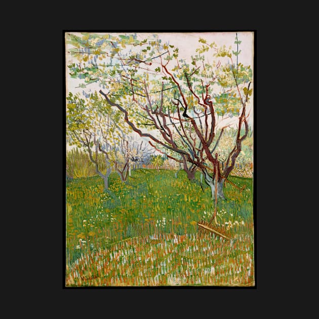 The Flowering Orchard by VincentvanGogh