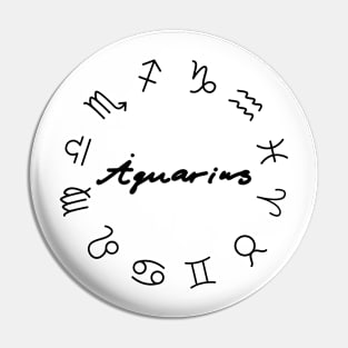 Aquarius season Pin