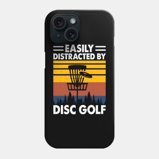 Funny Disc Golf T-Shirt Phone Case