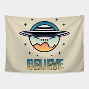 U.A.P - Believe - UAP - UFO Tapestry