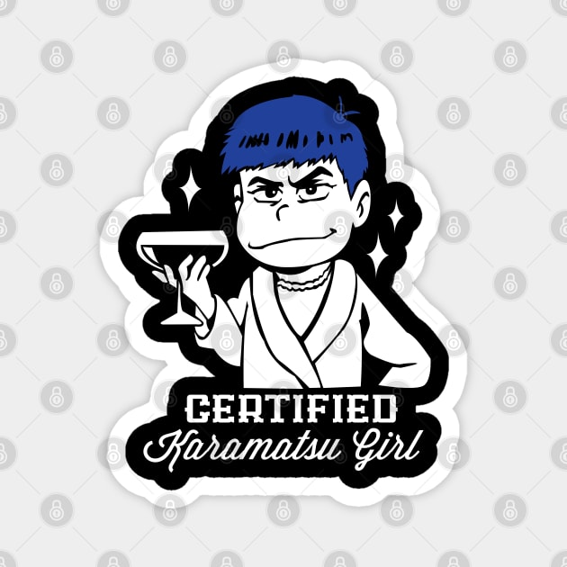 Certified Karamatsu Girl Magnet by merch.x.wear