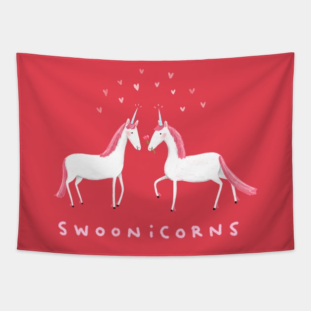 Swoonicorns Tapestry by Sophie Corrigan