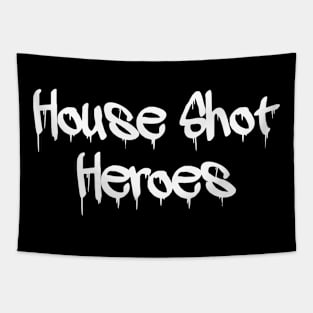 House Shot Heroes Tapestry