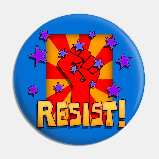 Resist Pin by SeattleDesignCompany