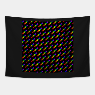 Queer | #QUEER | Hashtag Pattern Tapestry