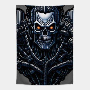 Cyborg Heads S02 D47 Tapestry