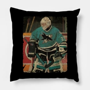 Jimmy Waite - San Jose Sharks, 1993 Pillow