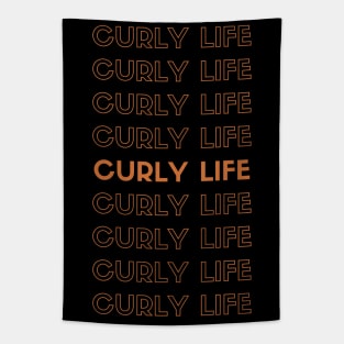 Curly Life Tapestry