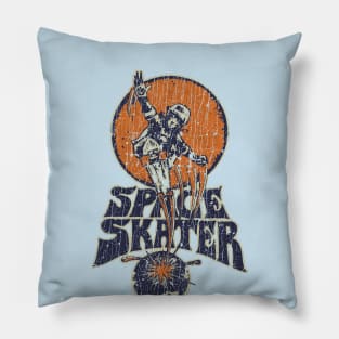 Space Skater 1970 Pillow