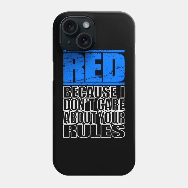 Red tee-shirt Phone Case by darkside1 designs