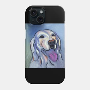 Yellow Labrador Retriever Abstract Phone Case