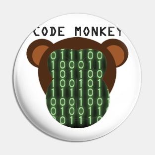 Code Monkey Pin