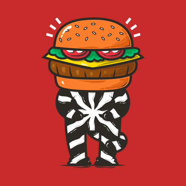 Burger Head by krisren28